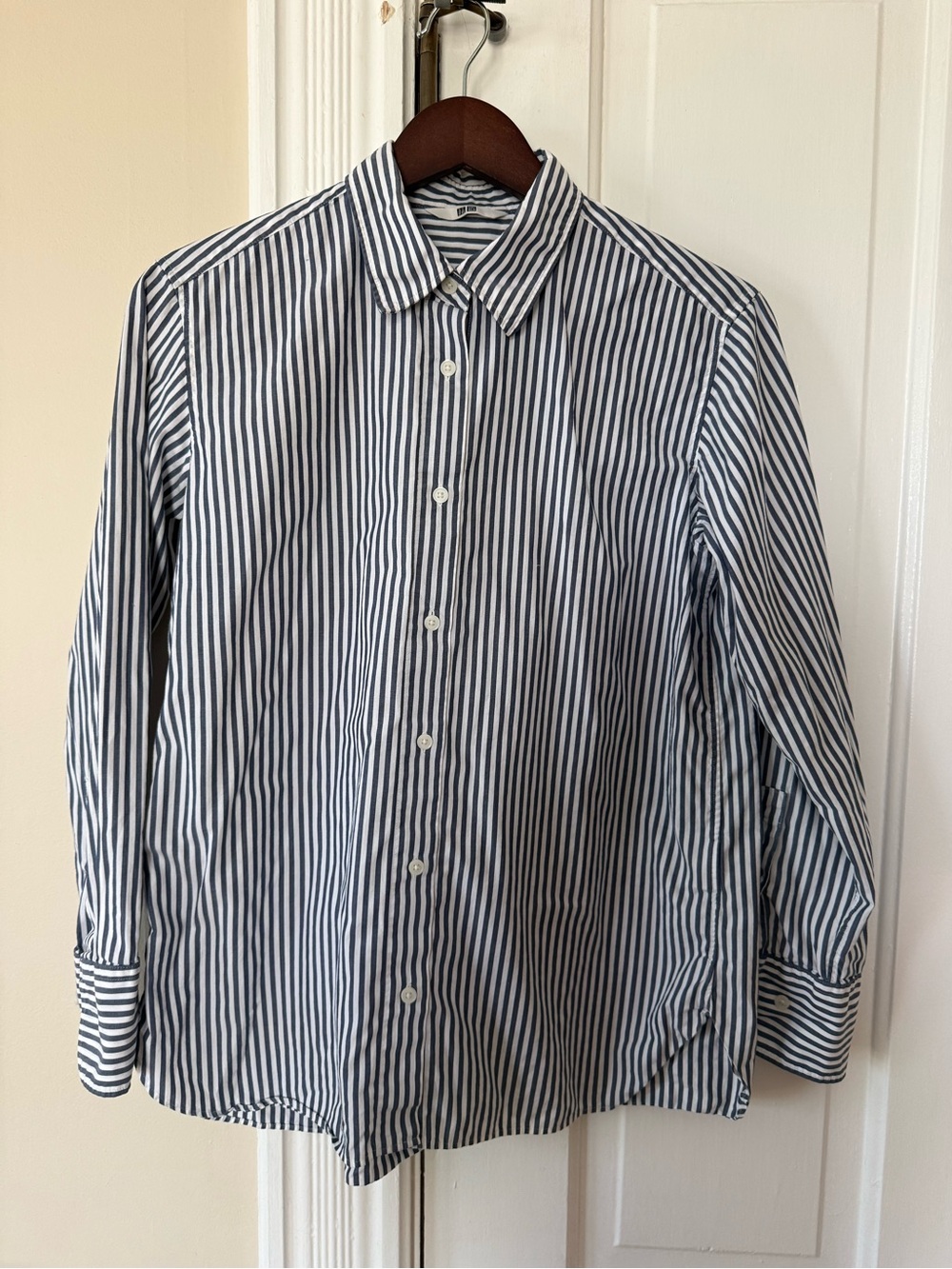 Uniqlo striped button down